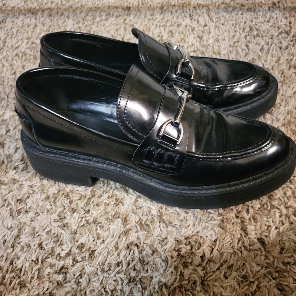 Zara loafers 9
